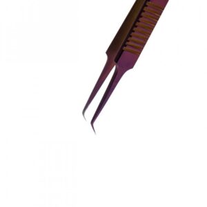 Purple tweezers, short L