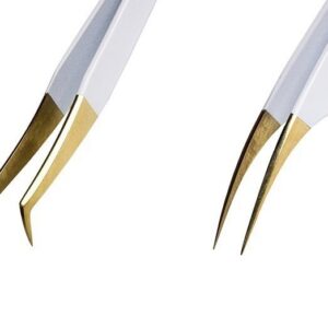 Avant Garde Gold Tweezers Set