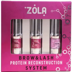 ZOLA Eyebrow and Eyelash Lamination Kit Zola Protein Reconstruction System
